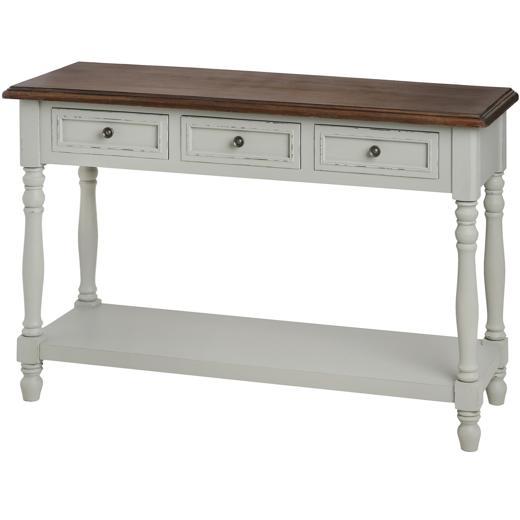 Estila Konzola LYON se třemi zásuvkami