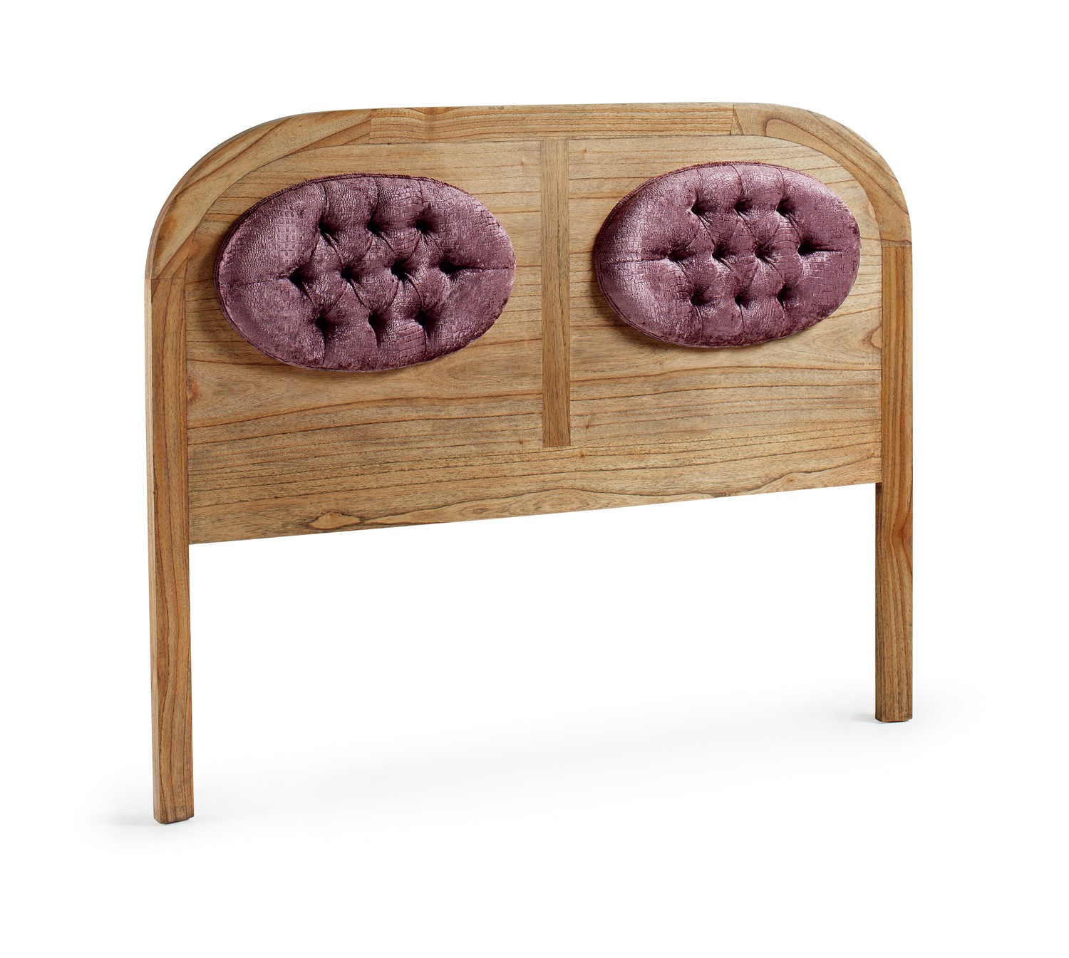Estila Luxusní stylové zadní čelo Oval postele 160cm Merapi