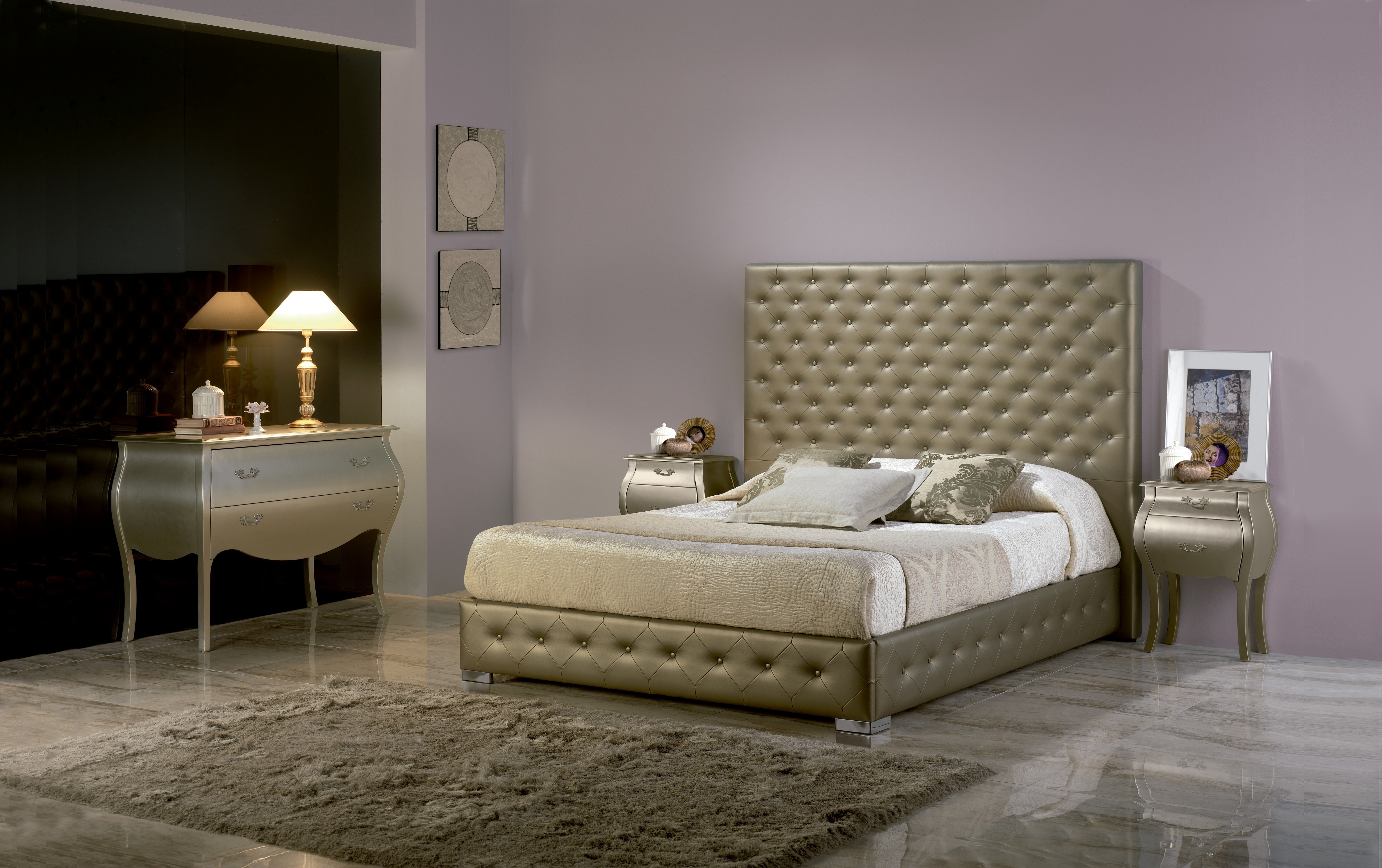 Levně Estila Moderní čalouněná postel Leonor s chesterfield prošíváním as úložným prostorem150-180cm