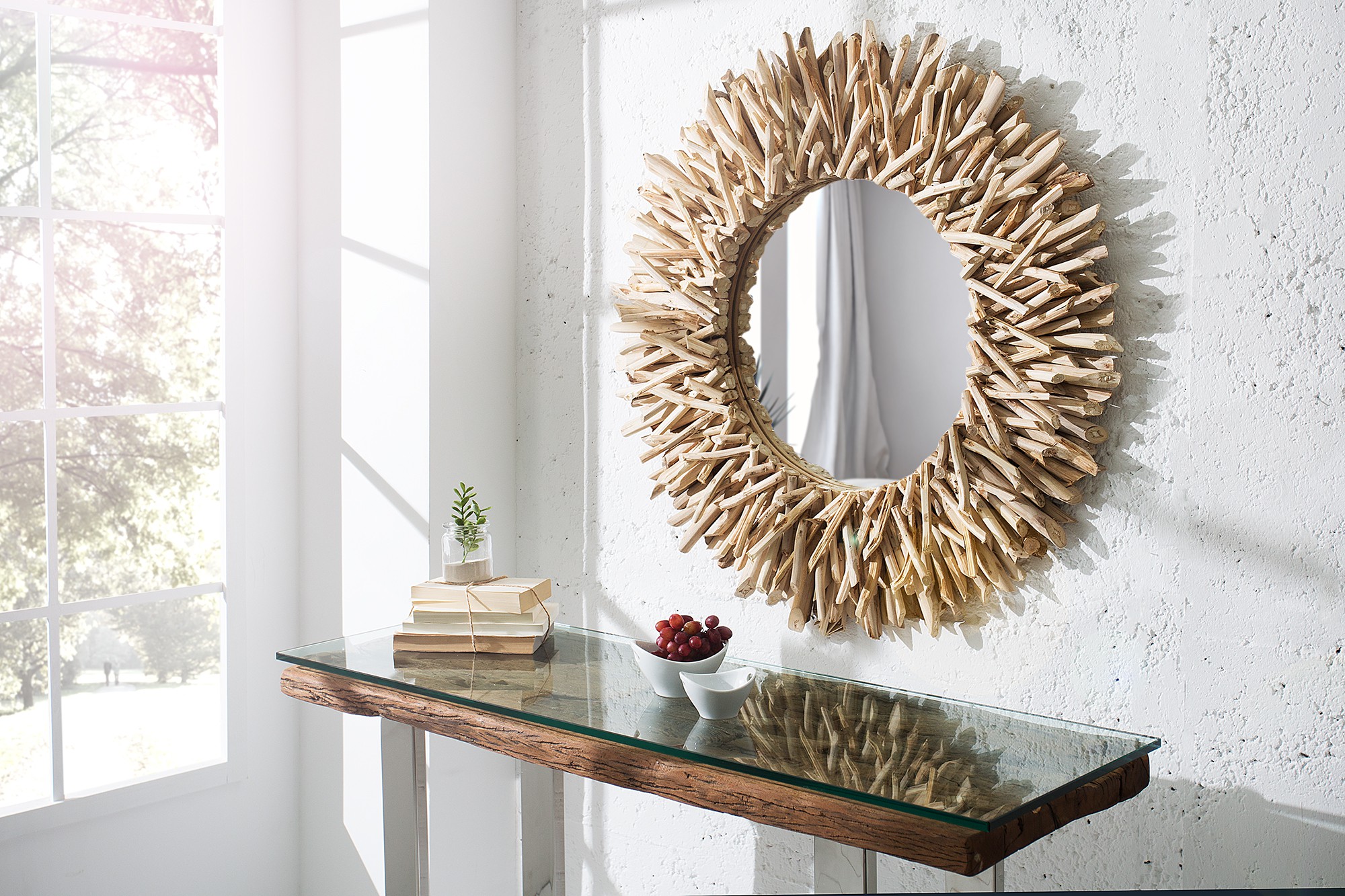Estila Zrcadlo Riverside 80cm