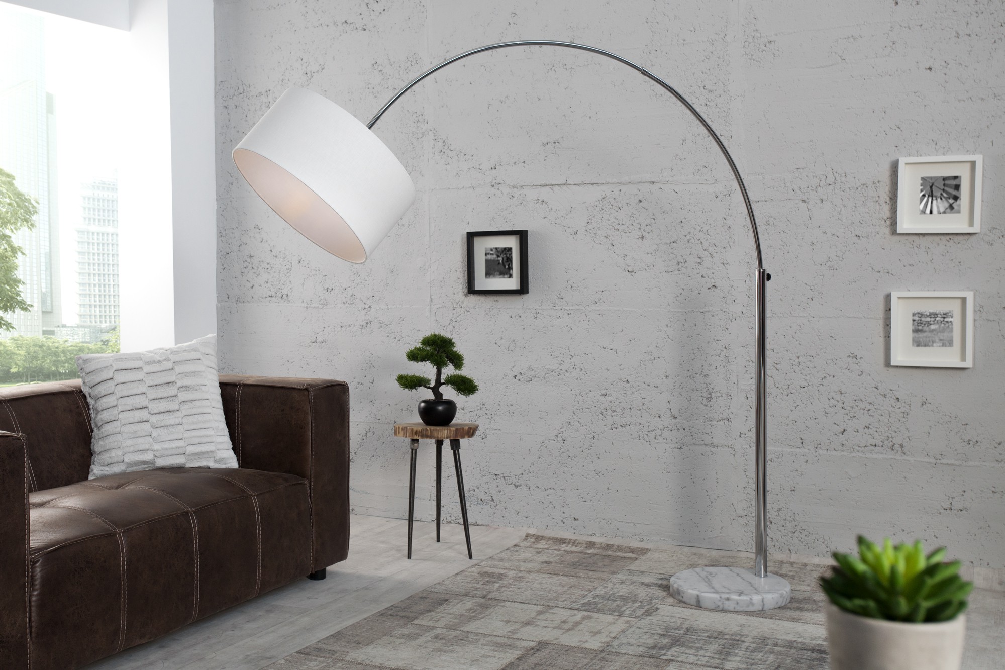 Estila Stylová roztahovací stojací lampa Big Bow