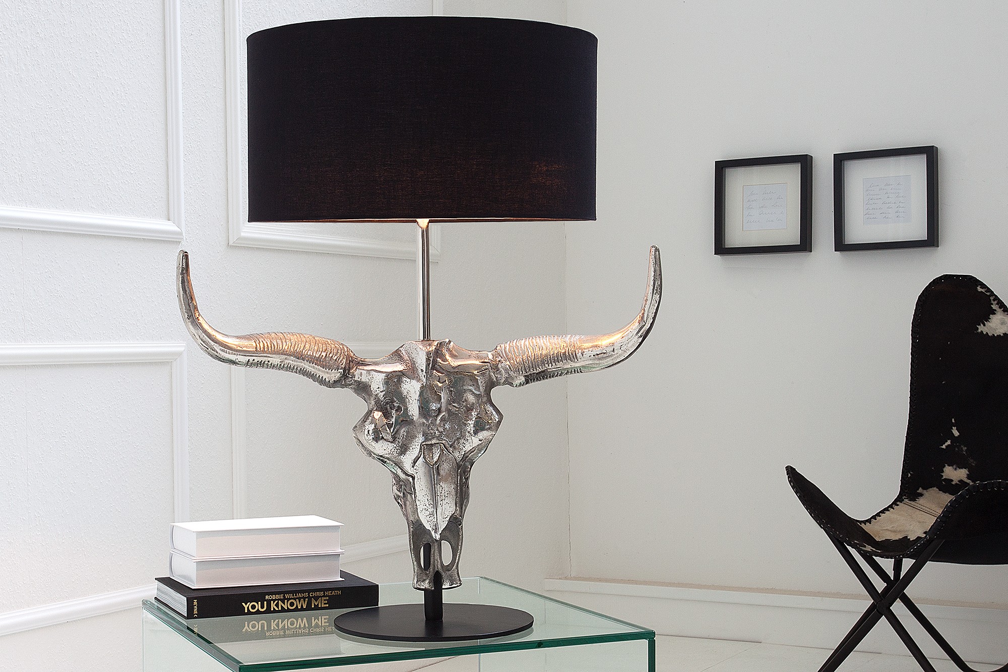 Levně Estila Luxusní stolní lampa El Toro