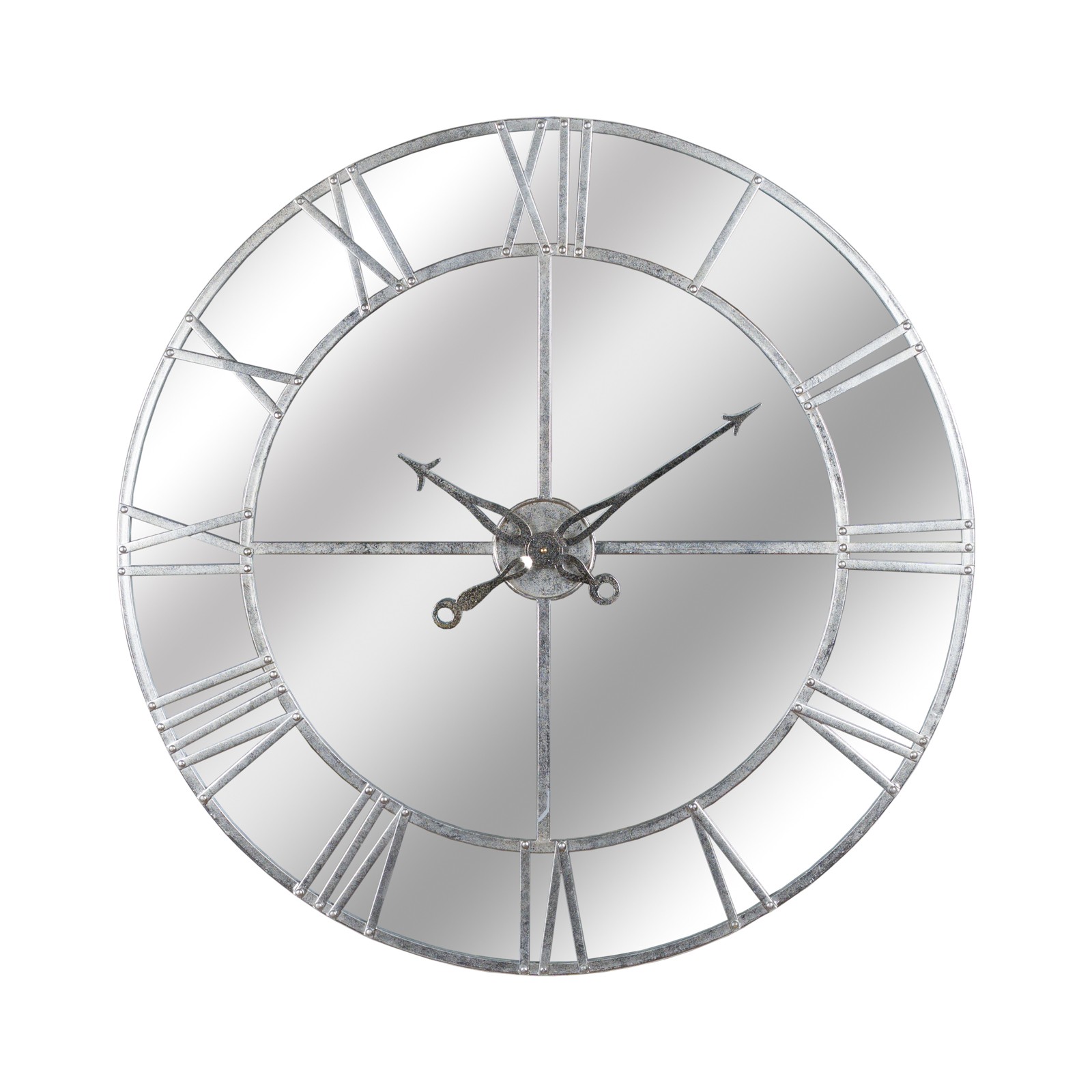 Levně Estila Designové nástěnné hodiny Foil 105cm