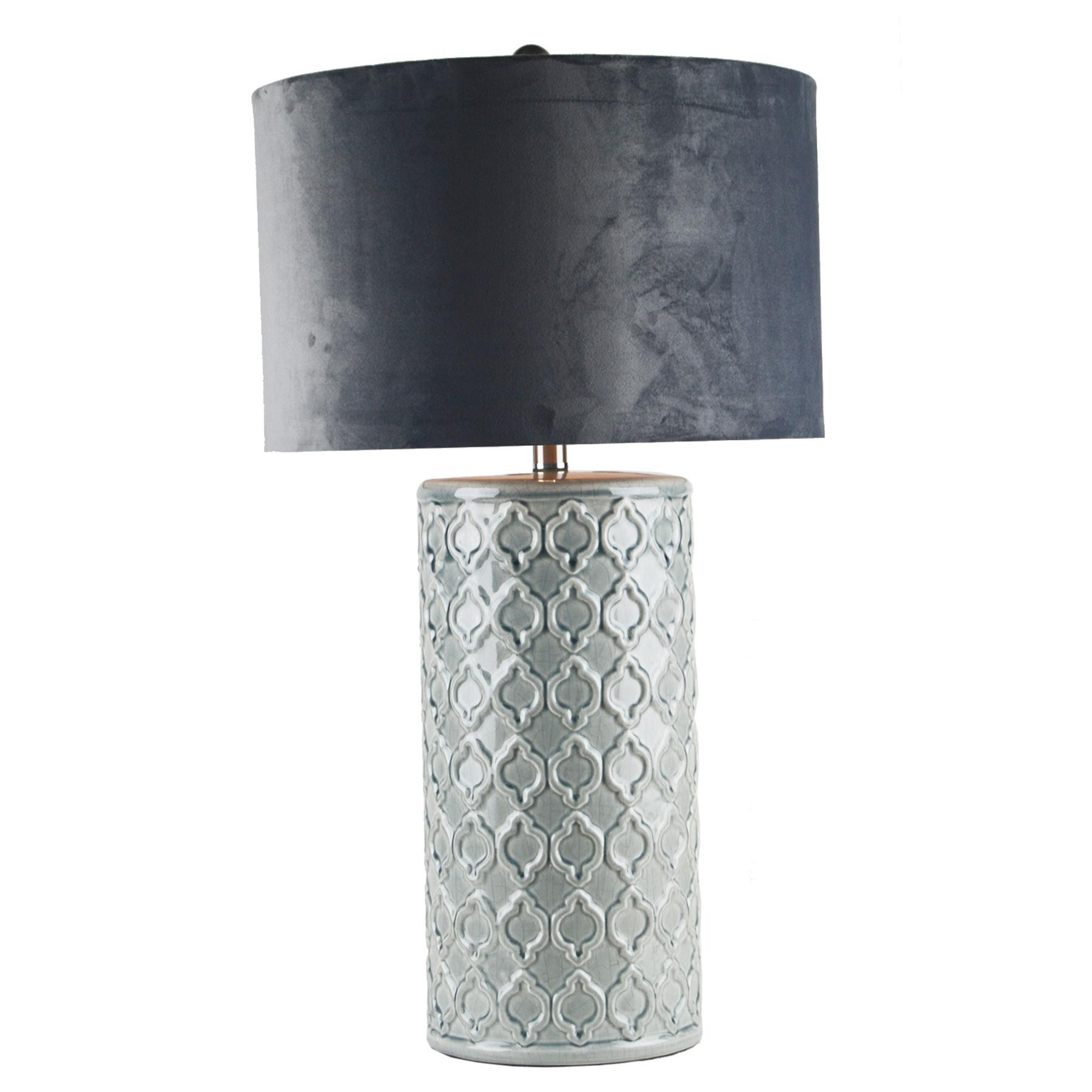 Estila Luxusní keramická lampa QUEEN 74cm