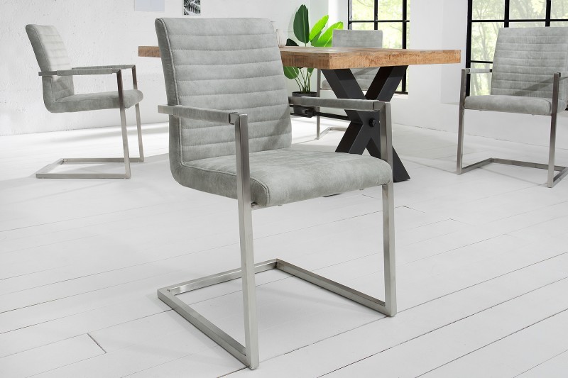 Estila Designová prošívaná židle Modern Royal