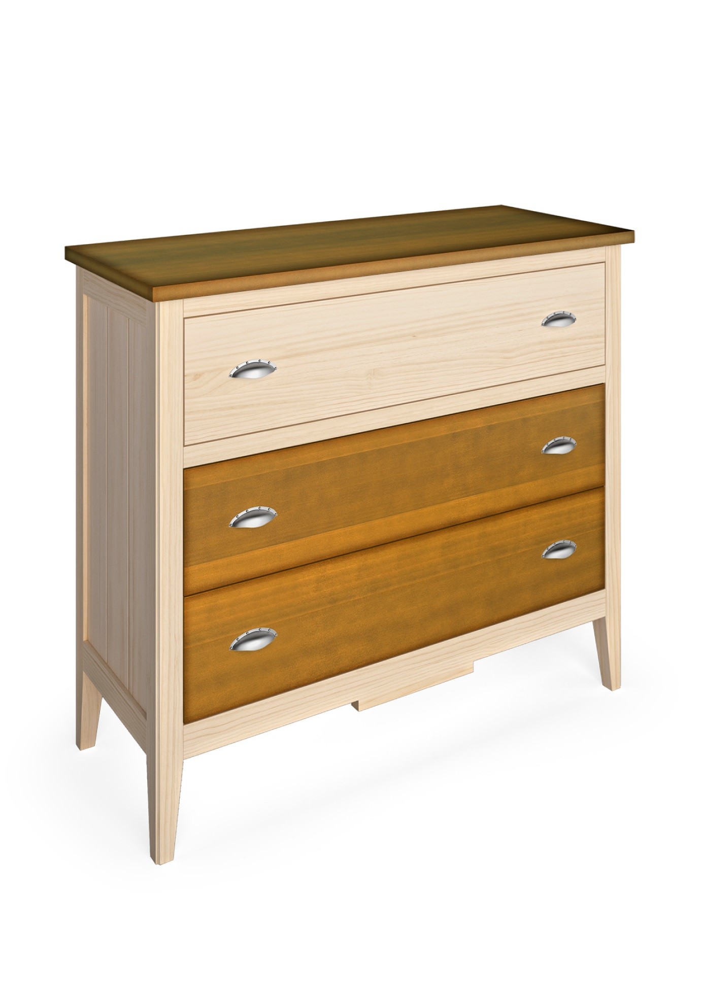 Estila Stylová komoda z masivu NANTES dos