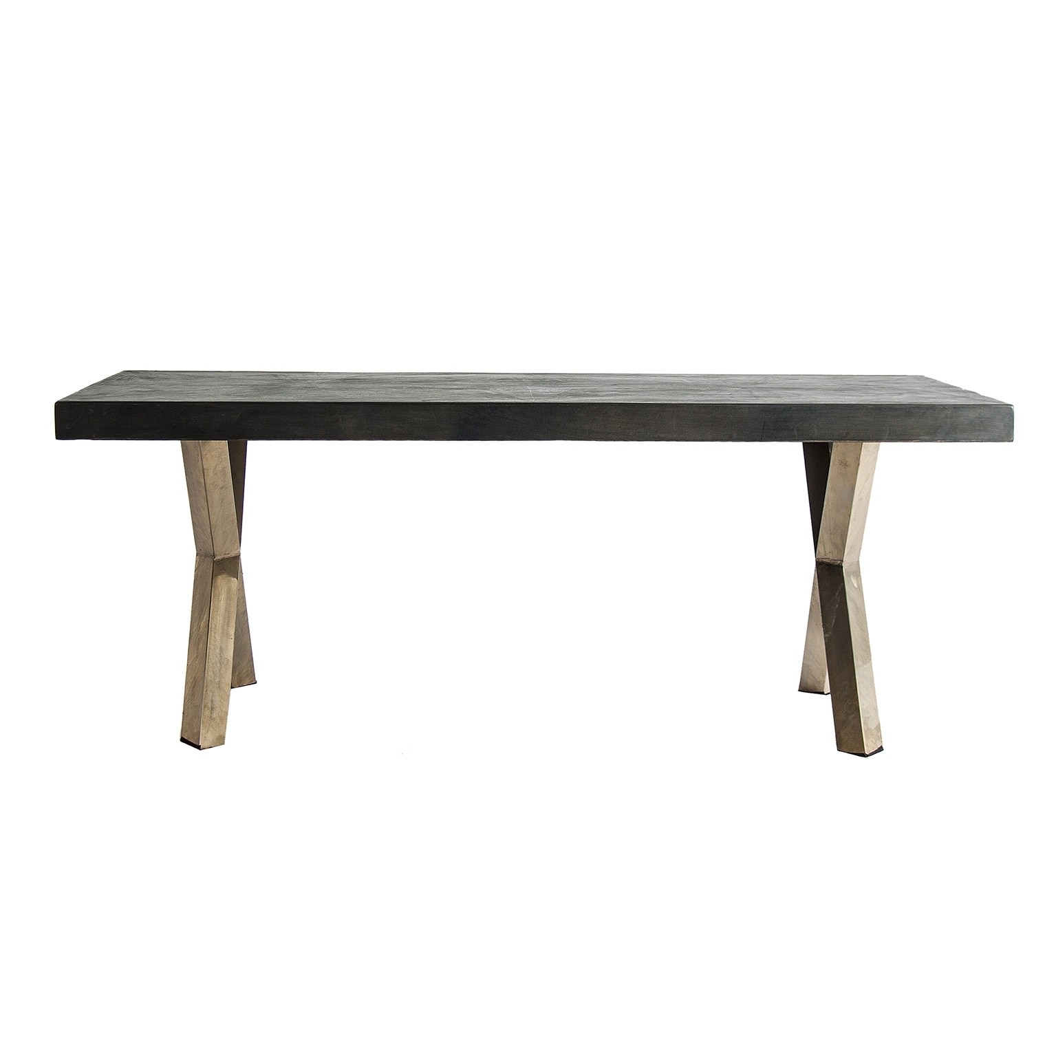 Levně Estila Art-deco jídelní stůl čar z jilmového dřeva 200cm