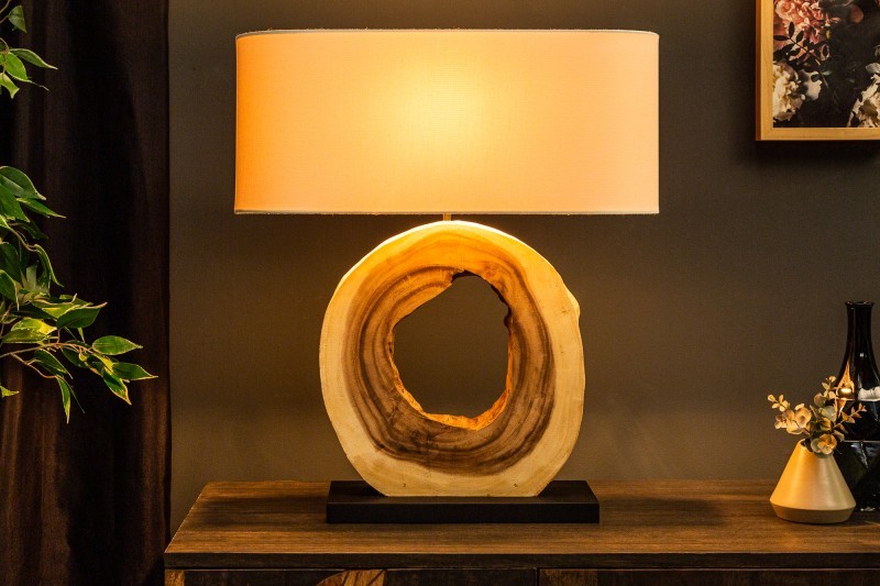 Levně Estila Masivní designová stolní lampa Alaska 63cm