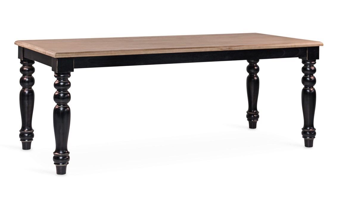 Levně Estila Venkovský luxusní jídelní stůl Siena z masivního dřeva Mindi 200cm