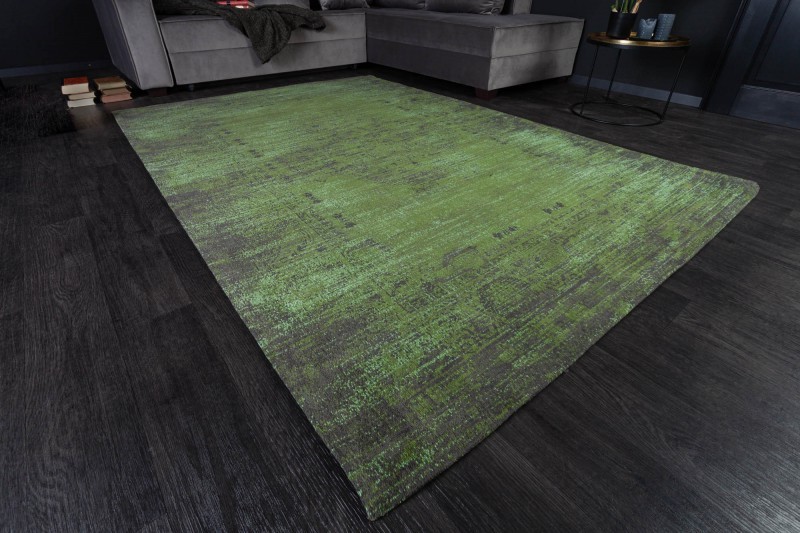 Levně Estila Moderní zelený koberec Andie II s orientálním vzorem 240cm
