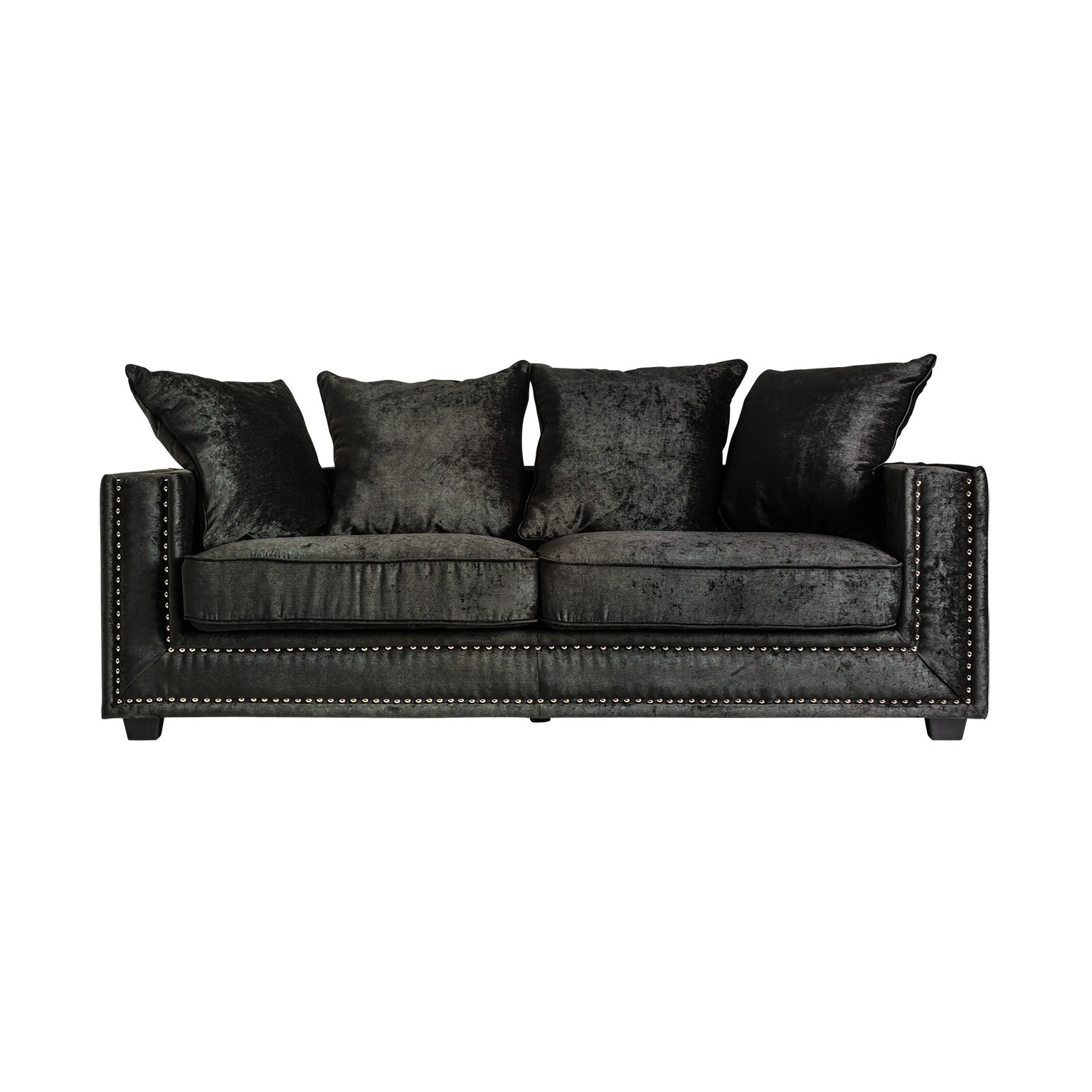 Estila Luxusní sedačka TERGO černá