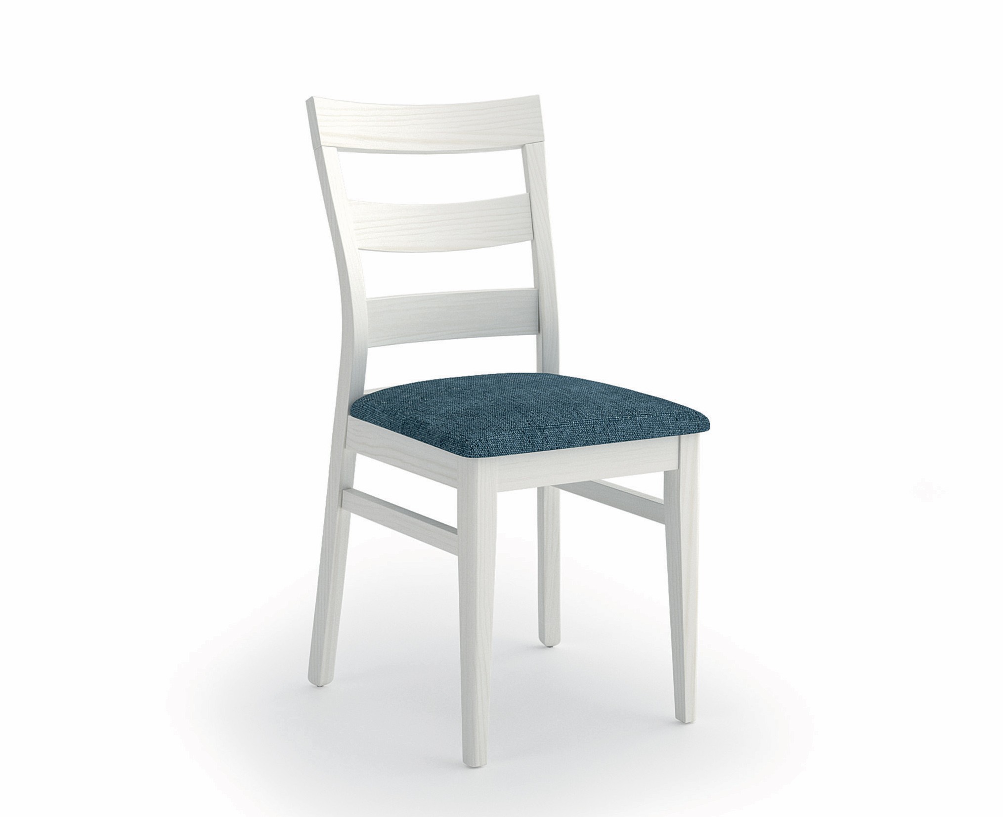 Levně Estila Luxusní masivní jídelní židle Segre s čalouněním 88cm