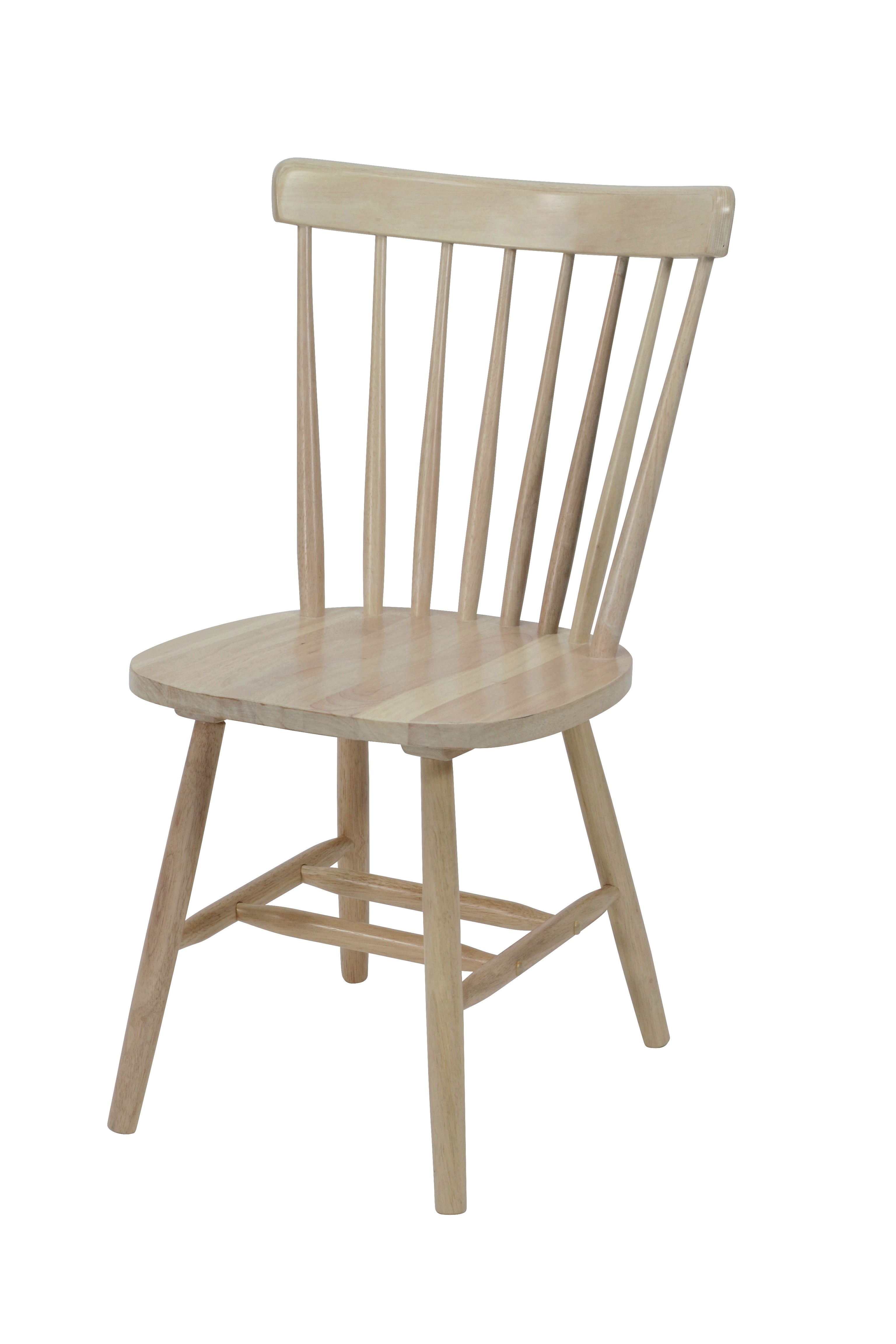 Levně Estila Designová dřevěná jídelní židle Felicita ve světle hnědé barvě 89cm