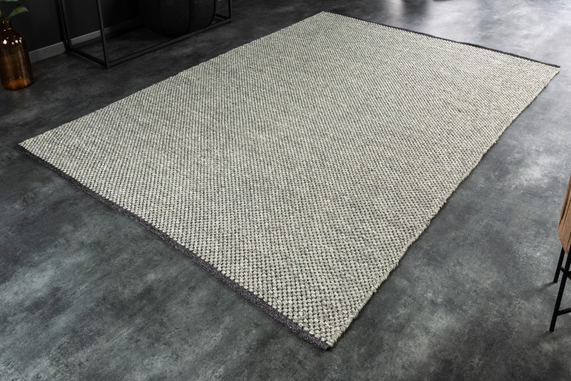 Levně Estila Moderní koberec Pura obdélníkový světle šedý 230cm