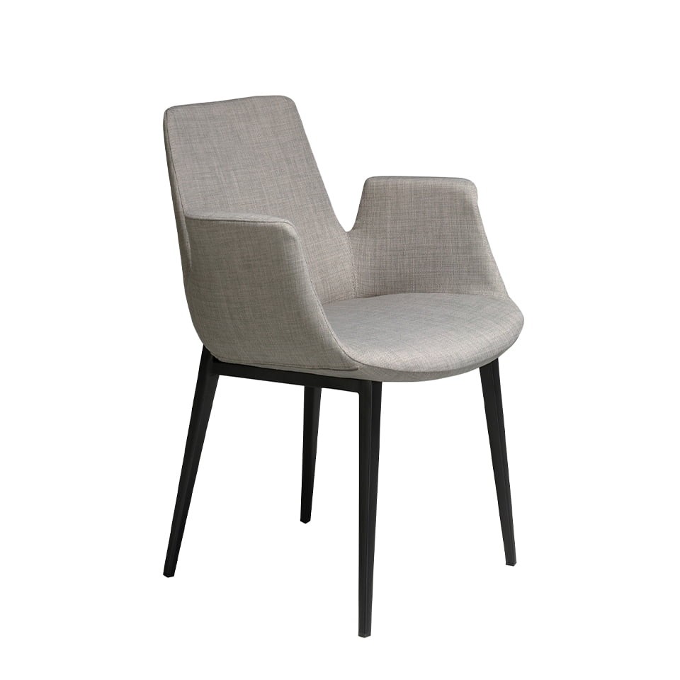 Estila Moderní židle Forma Moderna s vysokými bočními opěrkami 82cm