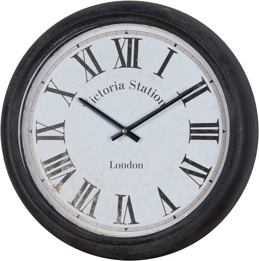 Levně Estila Stylové nástěnné hodiny Victoria 40cm