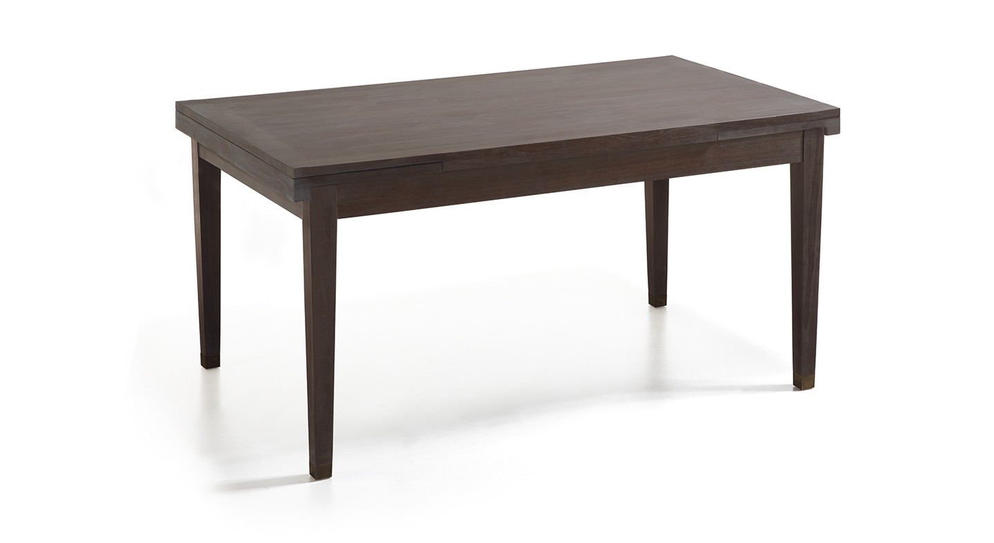 Estila Luxusní retro jídelní stůl z masivu SPARTAN rozkládací