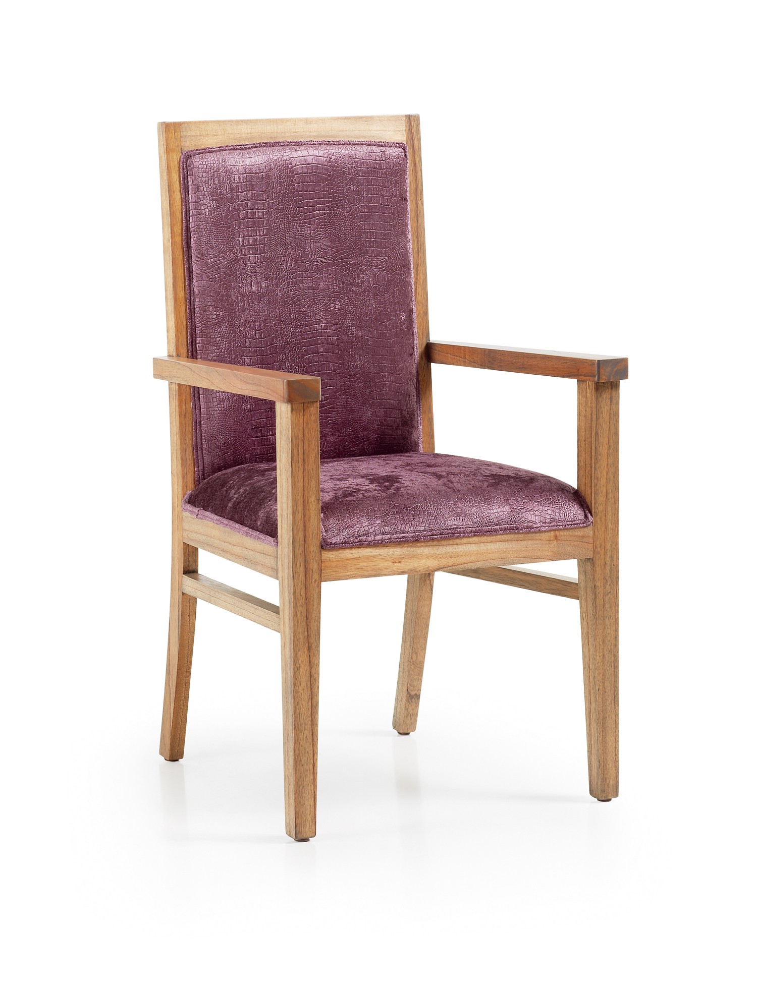 Estila Luxusní elegantní židle s područkami čalouněná Merapi