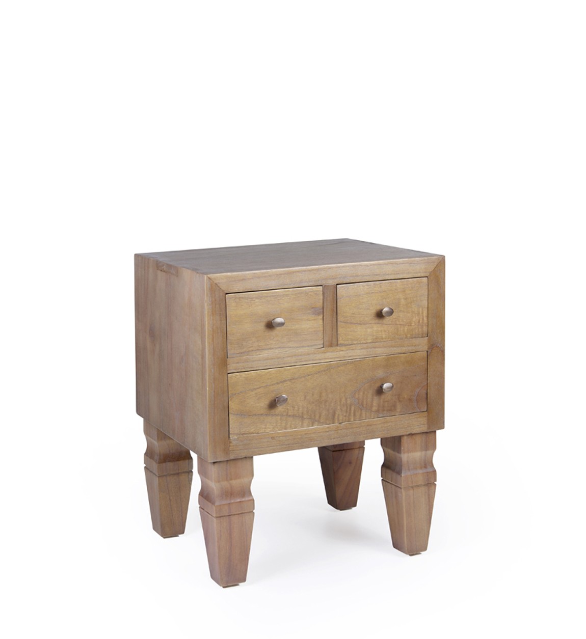 Estila Luxusní koloniální noční stolek MADERA z masivu