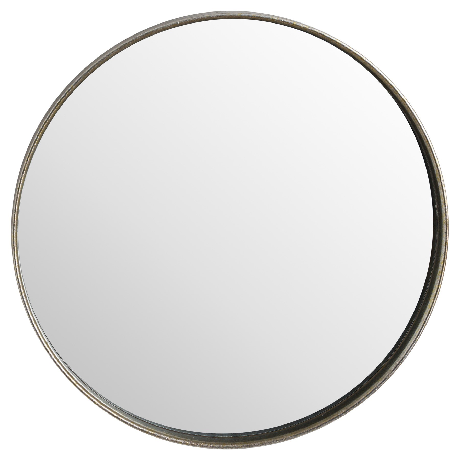 Estila Minimalistické kulaté zrcadlo 70cm