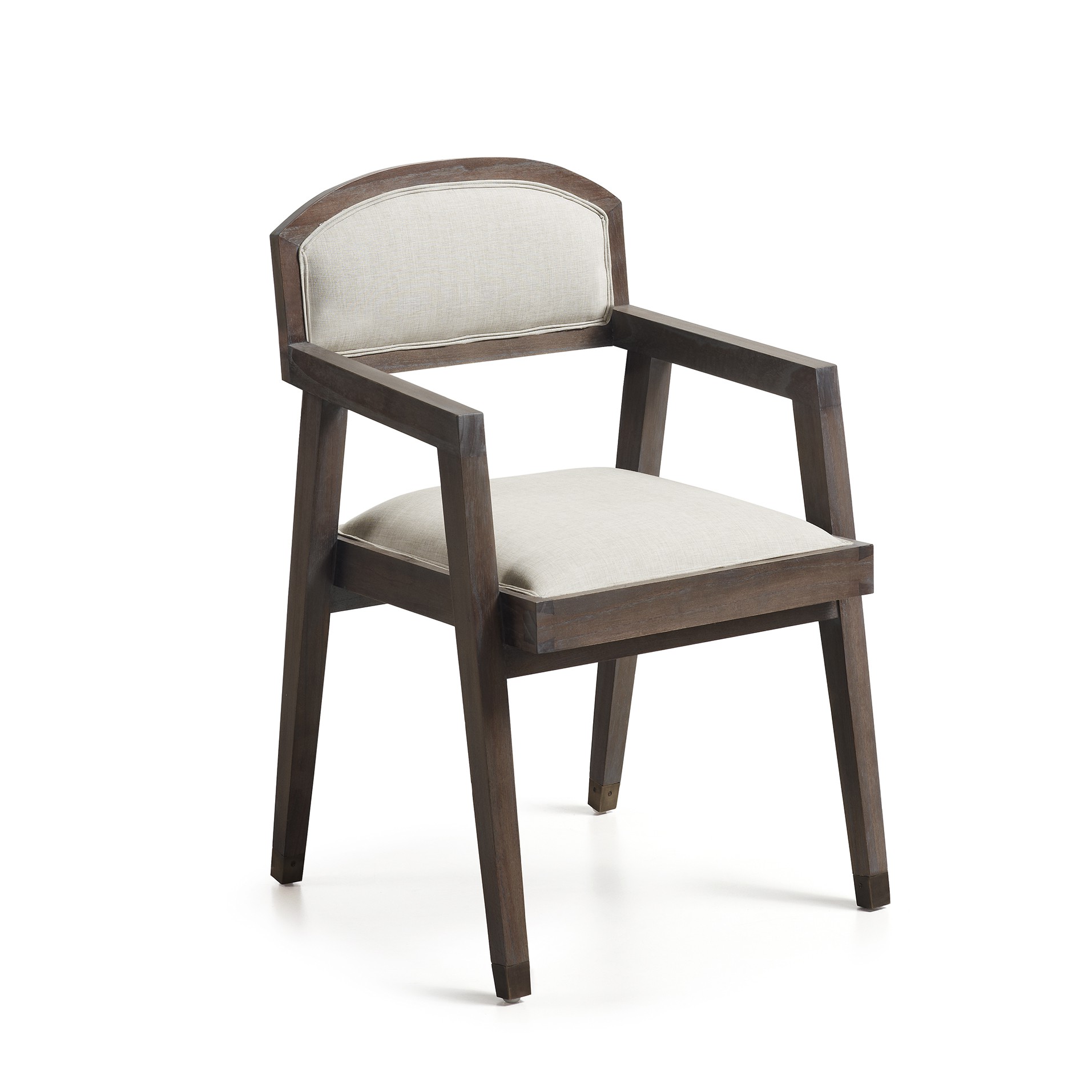 Estila Luxusní stylová židle SPARTAN s područkami čalouněná