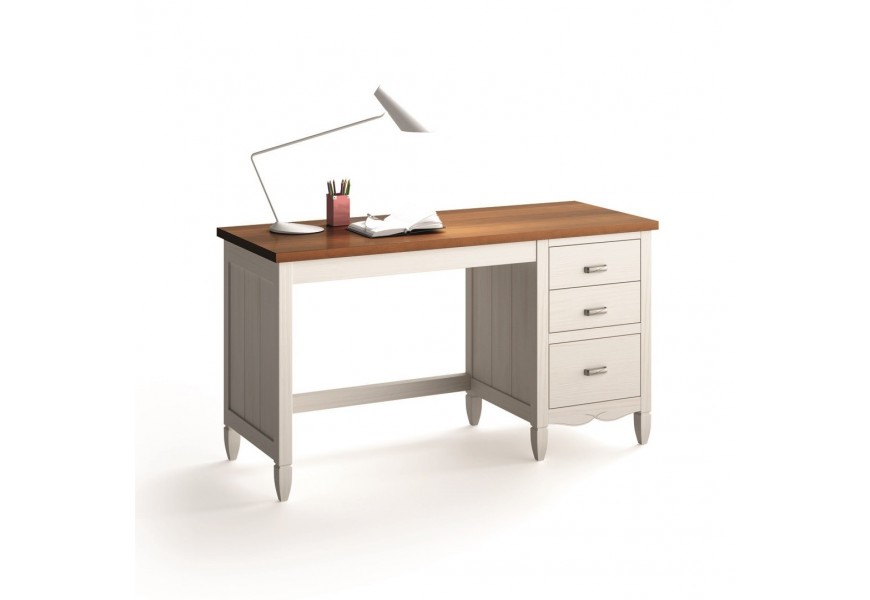 Exkluzivn&iacute; masivn&iacute; psac&iacute; stolek Amberes o &scaron;&iacute;řce 140-170cm