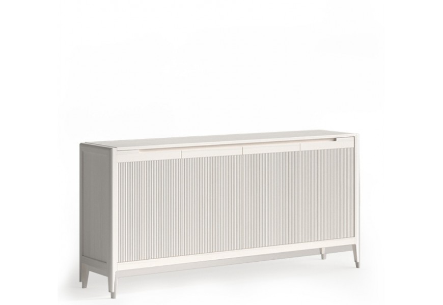 Luxusn&iacute; modern&iacute; obd&eacute;ln&iacute;kov&yacute; př&iacute;born&iacute;k Tallin s vroubkovan&yacute;mi dvěma dv&iacute;řky a mramorovou deskou 190 cm