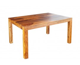 Venkovsk&yacute; obd&eacute;ln&iacute;kov&yacute; j&iacute;deln&iacute; stůl Massive ze světl&eacute;ho palisandrov&eacute;ho dřeva s př&iacute;rodn&iacute; kresbou 120 cm