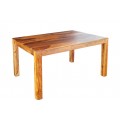 Venkovsk&yacute; obd&eacute;ln&iacute;kov&yacute; j&iacute;deln&iacute; stůl Massive ze světl&eacute;ho palisandrov&eacute;ho dřeva s př&iacute;rodn&iacute; kresbou 120 cm