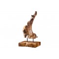Designov&aacute; dřevěn&aacute; dekorace Flame 30-40cm