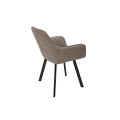 Modern&iacute; designov&aacute; židle Ventura světlehněd&aacute; 59cm