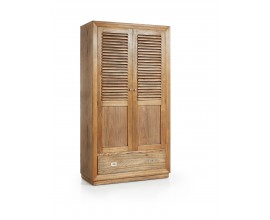 Luxusní stylová skříň + botník Merapi v koloniálním stylu