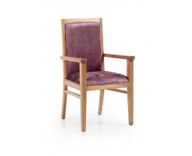 Luxusní elegantní židle s područkami čalouněná Merapi