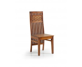 Designová dřevěná jídelní židle Star z masivu 105cm