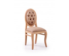 Luxusní elegantní židle čalouněná Bromo z masivu