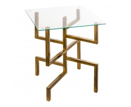 Designový příruční stolek Art-Deco 50x50cm