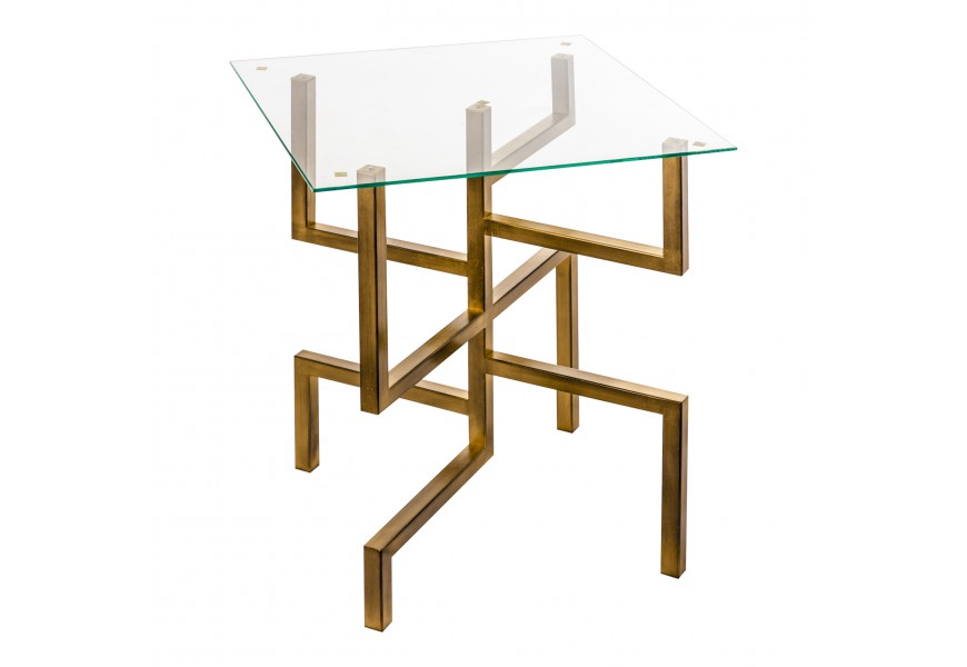 Designový příruční stolek Art-Deco 50x50cm