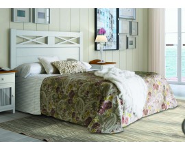 Luxusní manželská postel Verona z masivního dřeva v moderním stylu 159cm