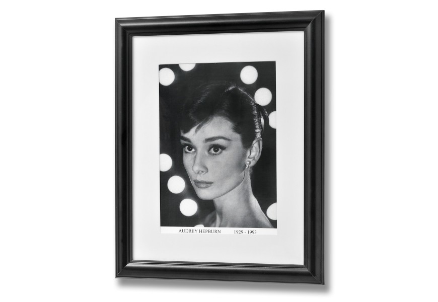 Reprodukce Audrey Hepburn 38x30