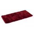 Exkluzivní bordový koberec Shaggy 120x60
