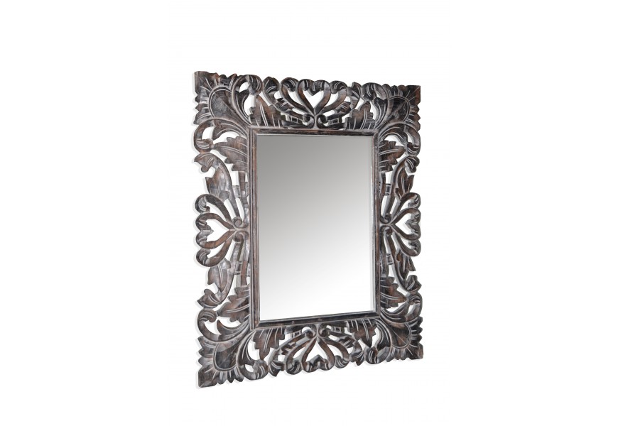 Stylové zrcadlo Corzo 100x80cm