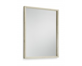 Stylové zrcadlo Muria krémové bíle barvy
