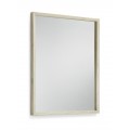 Stylové zrcadlo Muria krémové bíle barvy