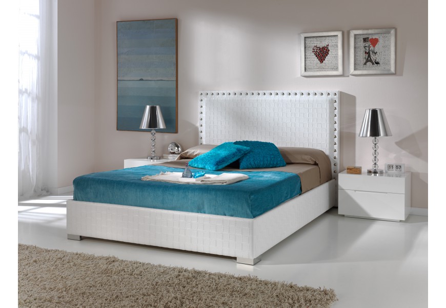 Postel MANHATTAN-TRENZADO Blanco