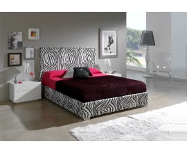 Postel MANHATTAN-ZEBRA s úložným prostorem