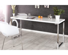 Elegantní moderní pracovní stůl White Desk 140 cm bílý