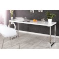 Elegantní moderní pracovní stůl White Desk 140 cm bílý