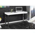 Luxusní moderní psací stůl 120x40cm bílá