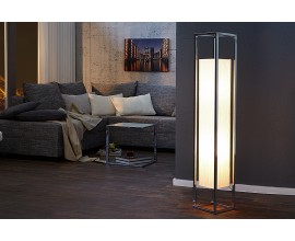 Luxusní designová stojací lampa Agapune 120 cm bílá