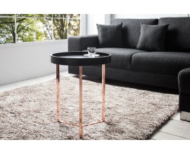 Designový elegantní konferenční stolek Modul 40 cm černý